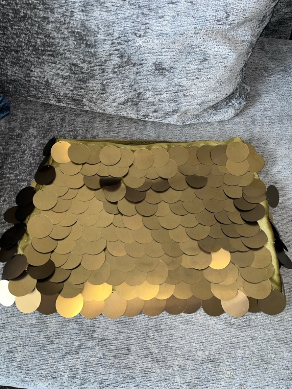 Gold Sequin Skirt
